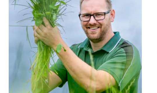 Melkveehouder Sander Hazenberg